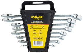 Набор ключей рожково-накидных Sigma 6010191 6-19 мм 8 шт