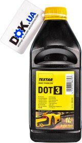 Тормозная жидкость Textar DOT 3 пластик