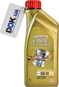 Моторное масло Castrol Professional EDGE A5 Titanium FST 0W-30 синтетическое