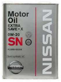 Моторна олива Nissan Extra Save-X 0W-20 напівсинтетична