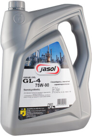 Трансмиссионное масло Jasol Gear Oil 75W-90 полусинтетическое