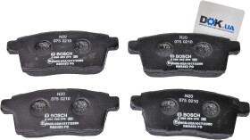 Тормозные колодки Bosch 0 986 494 376