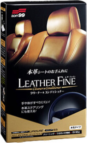 Очисник салону SOFT99 Leather Fine Cleaner & Conditioner 100 мл