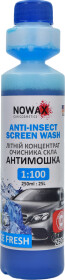 Концентрат омывателя Nowax Anti-Insect Sreen Wash летний свежесть