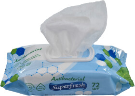 Серветки Superfresh Antibacterial wipes1 72 шт