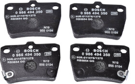 Тормозные колодки Bosch 0 986 494 350