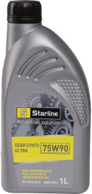 Трансмісійна олива Starline Gear Synto Ultra GL-3 / 4 / 5 MT-1 75W-90 синтетична