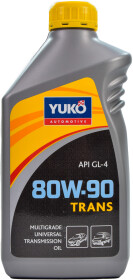 Трансмиссионное масло Yuko Trans GL-4 80W-90 минеральное