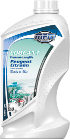 Готовый антифриз MPM Premium Longlife Citroen/Peugeot синий -40 °C