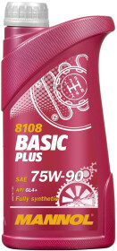 Трансмиссионное масло Mannol Basic Plus GL-4+ 75W-90 синтетическое