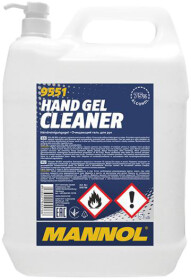 Санитайзер Mannol Hand Gel Cleaner 9551 5000 мл