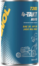 Моторное масло 4T Mannol Agro SAE30 минеральное