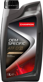 Трансмиссионное масло Champion OEM Specific ATF D VI синтетическое
