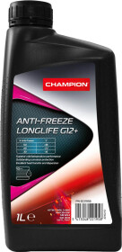 Концентрат антифризу Champion Anti-Freeze Longlife G12+ рожевий