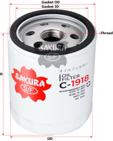Масляный фильтр Sakura C1918