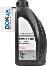 Моторное масло Mitsubishi Engine Oil SN/CF 5W-40 синтетическое