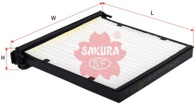 Фильтр салона Sakura CA1105