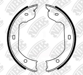Тормозные колодки NiBK fn0589