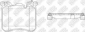 Тормозные колодки NiBK PN0495