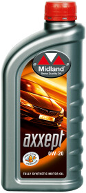 Моторна олива Midland Axxept 0W-20 синтетична
