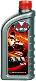 Моторное масло Midland Synqron 5W-50 синтетическое