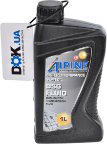 Трансмісійна олива Alpine DSG fluid синтетична
