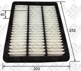 Воздушный фильтр JS Asakashi A25005