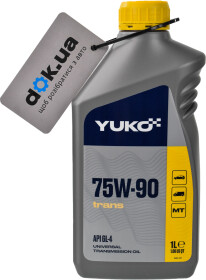 Трансмиссионное масло Yuko Trans GL-4 75W-90 полусинтетическое