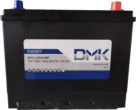 Акумулятор DMK 6 CT-75-R Energy DE75J
