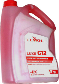 Готовий антифриз KSM Protec Luxe G12 червоний -42 °C