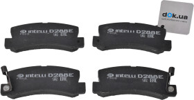 Тормозные колодки DAfmi D288E