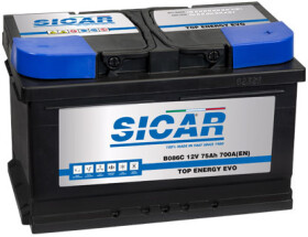 Аккумулятор Sicar 6 CT-75-R Top Energy Evo B086C
