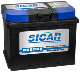 Аккумулятор Sicar 6 CT-65-R Top Energy Evo B068C