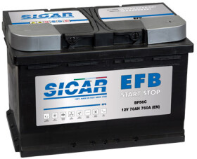 Акумулятор Sicar 6 CT-70-R EFB Start Stop BF56C