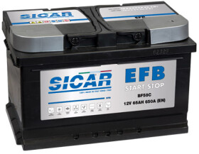 Акумулятор Sicar 6 CT-65-R EFB Start Stop BF58C