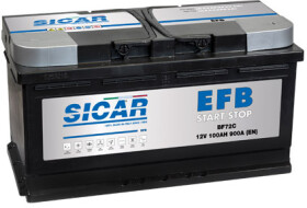 Аккумулятор Sicar 6 CT-100-R EFB Start Stop BF72C