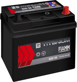 Аккумулятор Fiamm 6 CT-50-R Titanium Black 7905174