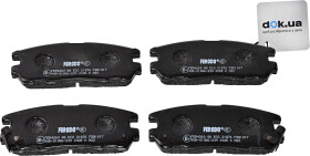 Тормозные колодки Ferodo FDB1017