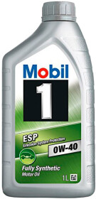 Моторное масло Mobil 1 ESP 0W-40 синтетическое