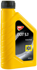 Тормозная жидкость MOL Brake Fluid DOT 5.1 ABS