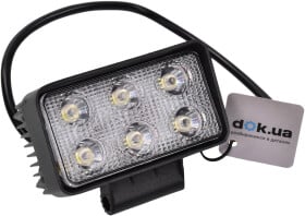 Додаткова LED фара Дорожная Карта DKB2-18W-BSL для дальнього світла 18 W 6 діодів