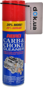 Очиститель карбюратора ABRO Carb & Choke Cleaner CC-220-R 340 мл