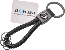 Брелок Vitol з логотипом Mazda чорний 48812