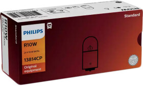 Автолампа Philips Standard R10W BA15s 10 W прозрачная 13814CP_10