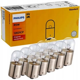 Автолампа Philips Standard R5W BA15s 5 W прозрачная 12821CP_10