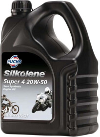 Моторное масло 4T Fuchs Silkolene Super 4 20W-50 полусинтетическое