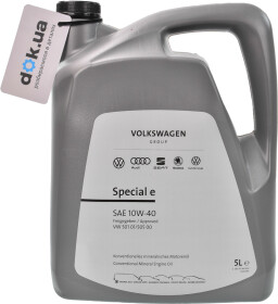 Моторное масло VAG Special E 10W-40 минеральное
