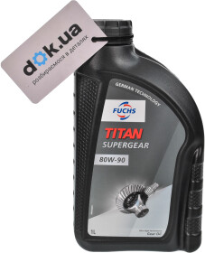 Трансмісійна олива Fuchs Titan Supergear GL-4 / 5 80W-90