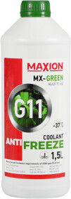 Готовий антифриз Maxion G11 зелений -37 °C
