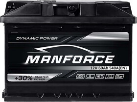 Акумулятор MANFORСE 6 CT-60-L Dynamic Power MF605401L2